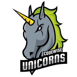 Custom E-Sport Jersey for Codewise Unicorns team made by Gamer Clinic