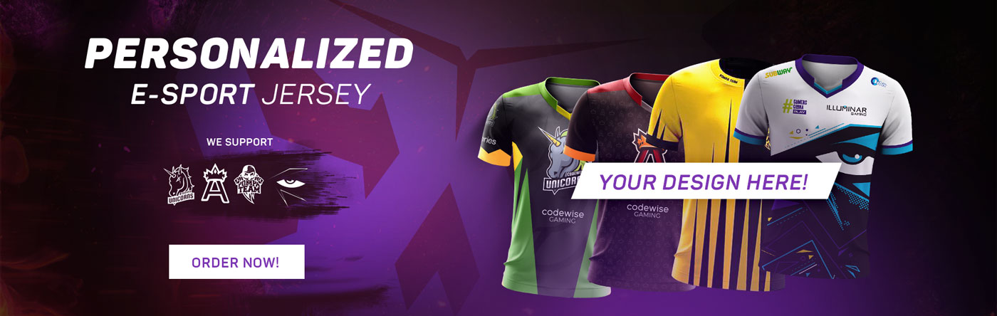 make your own gaming jersey