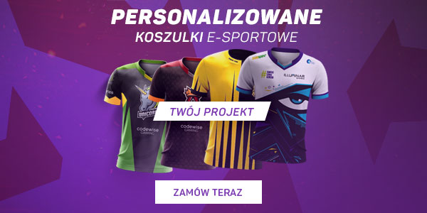 Koszulka E-Sport oraz odzież drużynowa na zamówienie