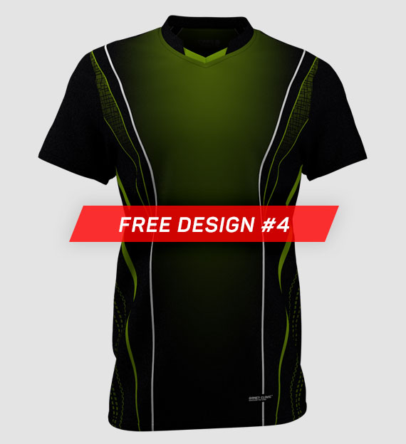 Darmowe Projekty koszulek E-Sportowych od Gamer Clinic